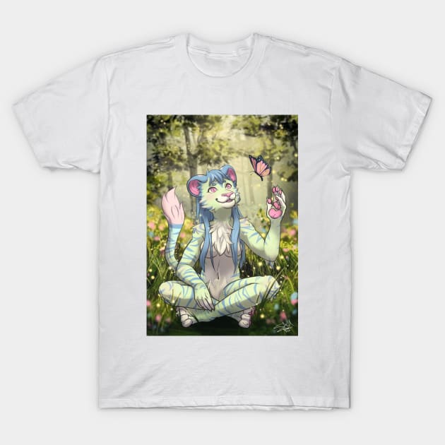 Tiger Girl T-Shirt by sambeawesome